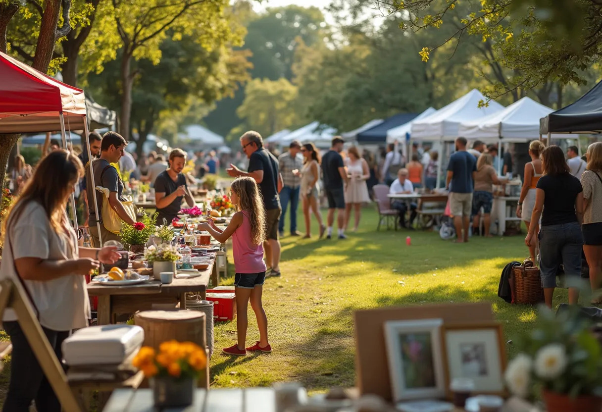 brocante  et  vide-grenier